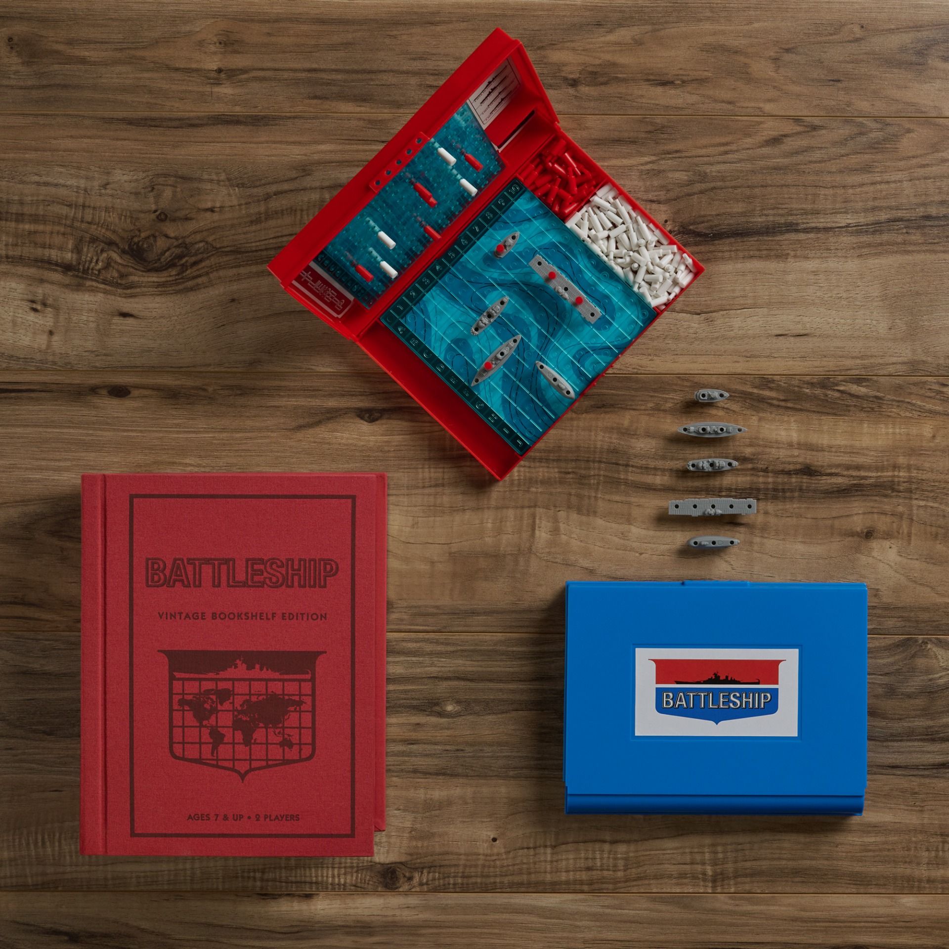 Battleship Vintage Bookshelf Game