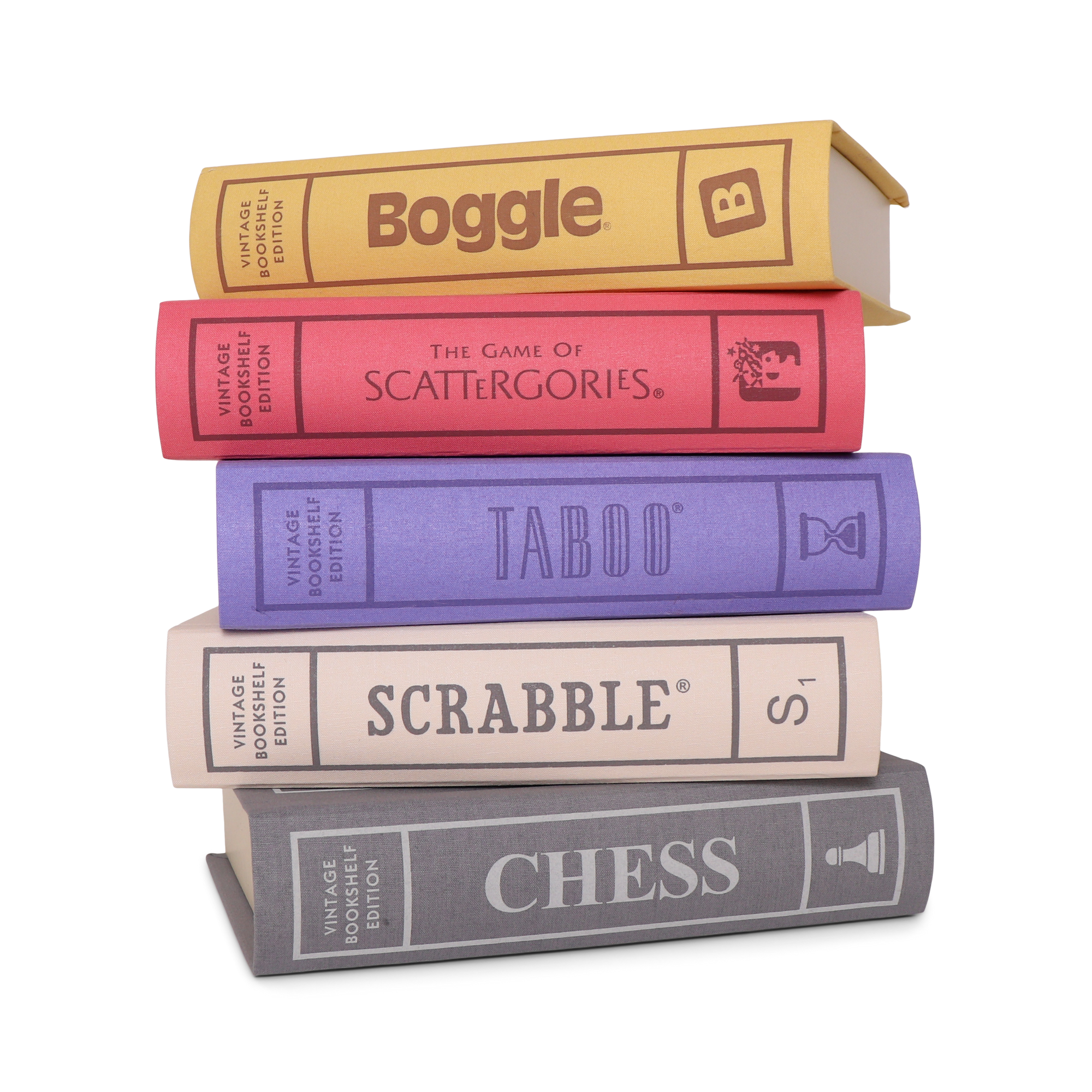 Scrabble Vintage Bookshelf Game