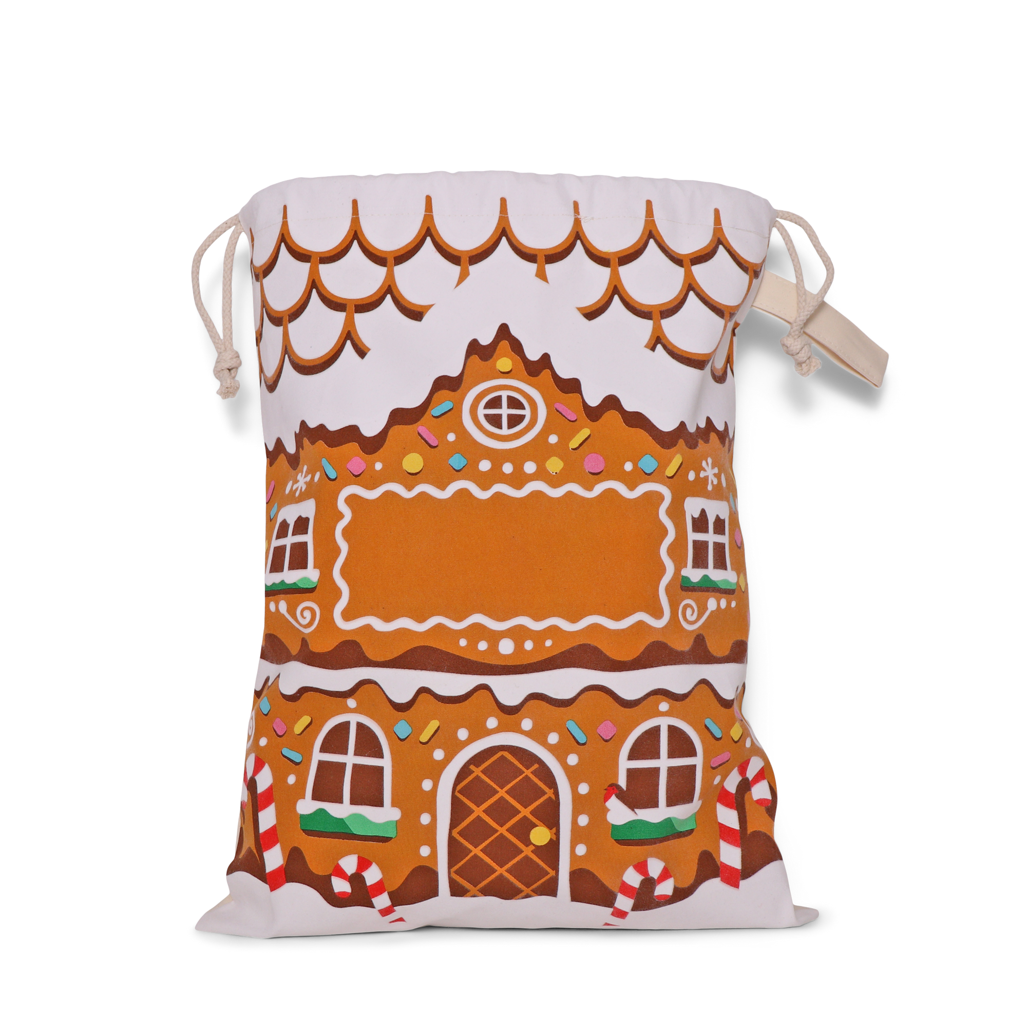 Gingerbread House Sack, Personalisable