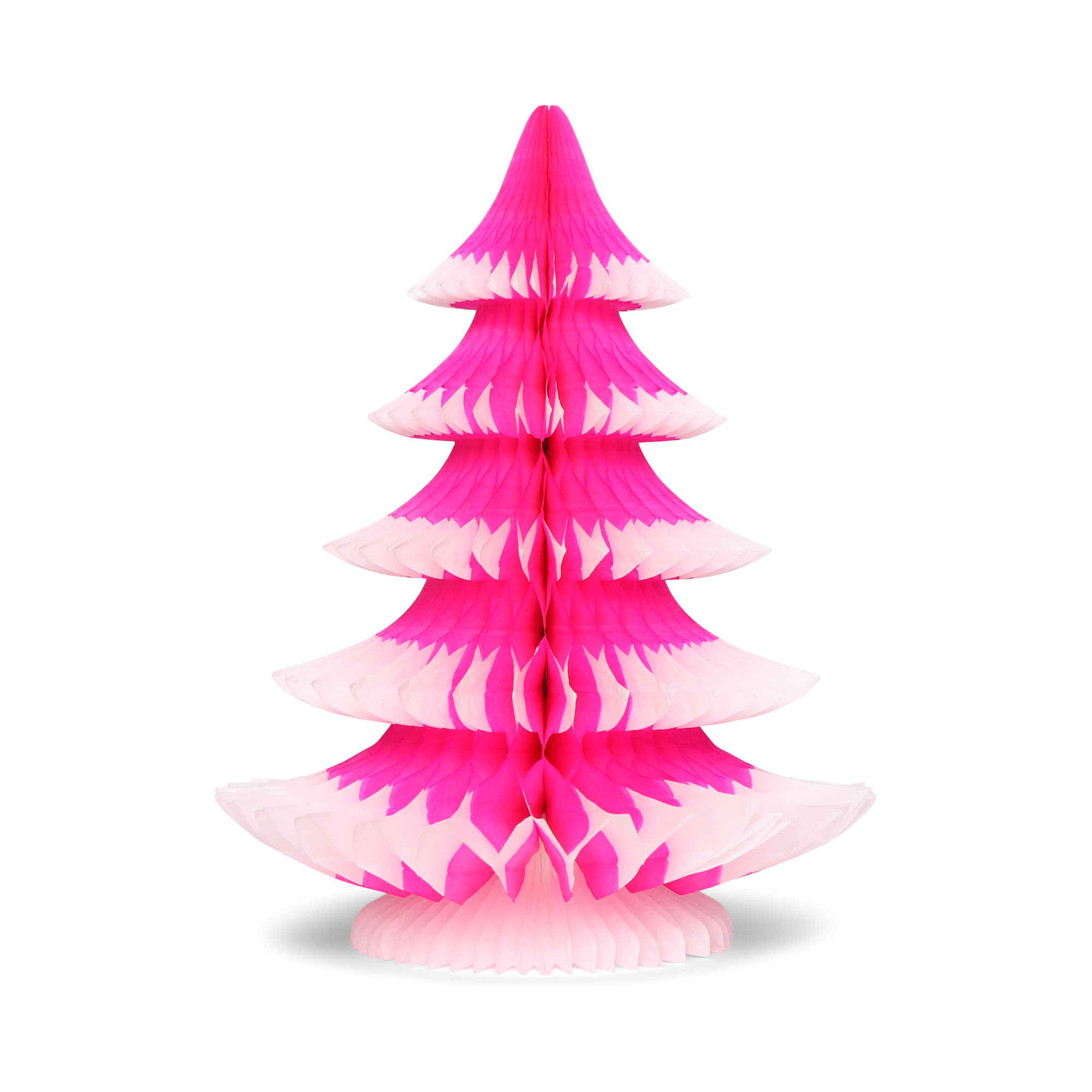 Snow Tip Christmas Tree 25cm, Pink