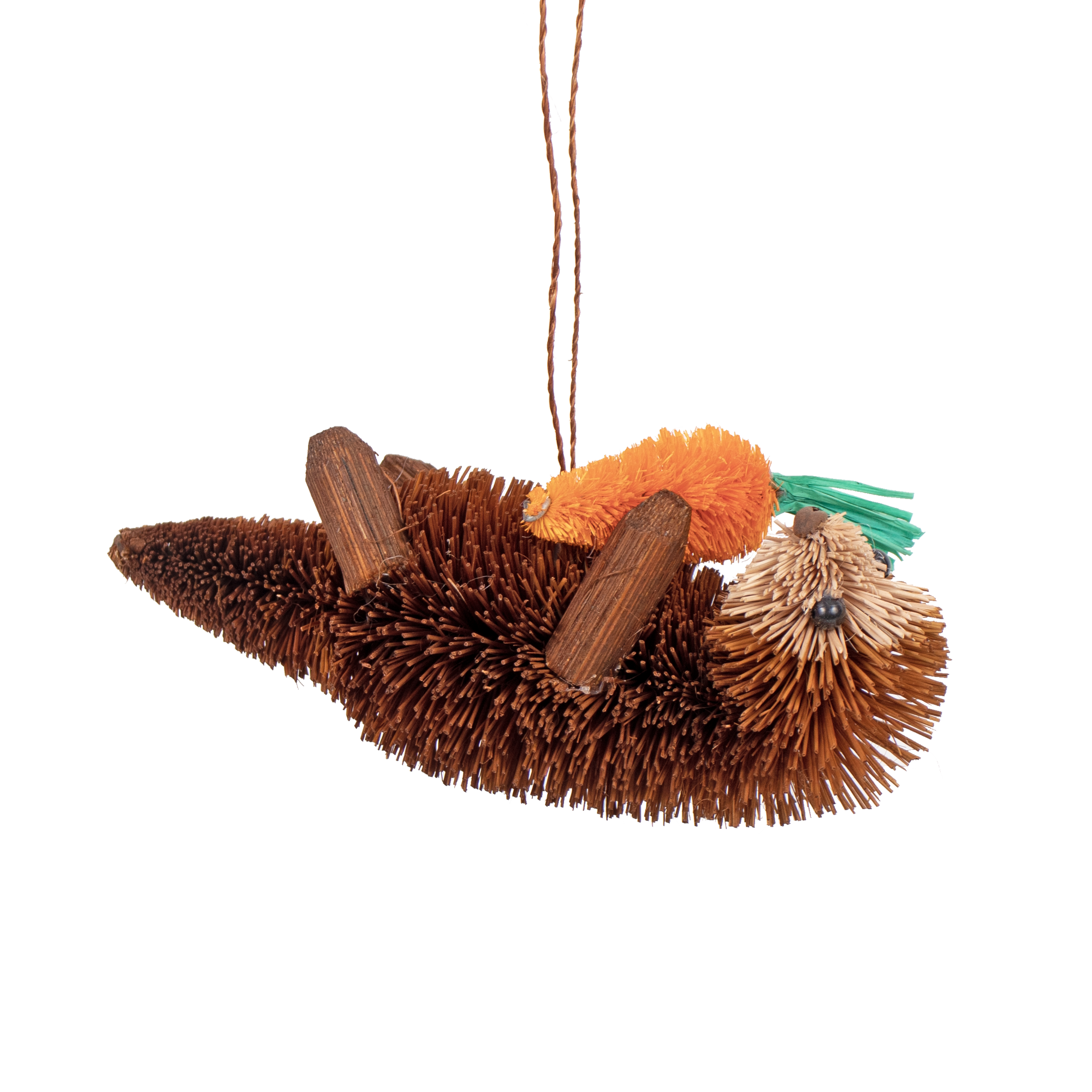 Bristle Otter Decoration, 14cm