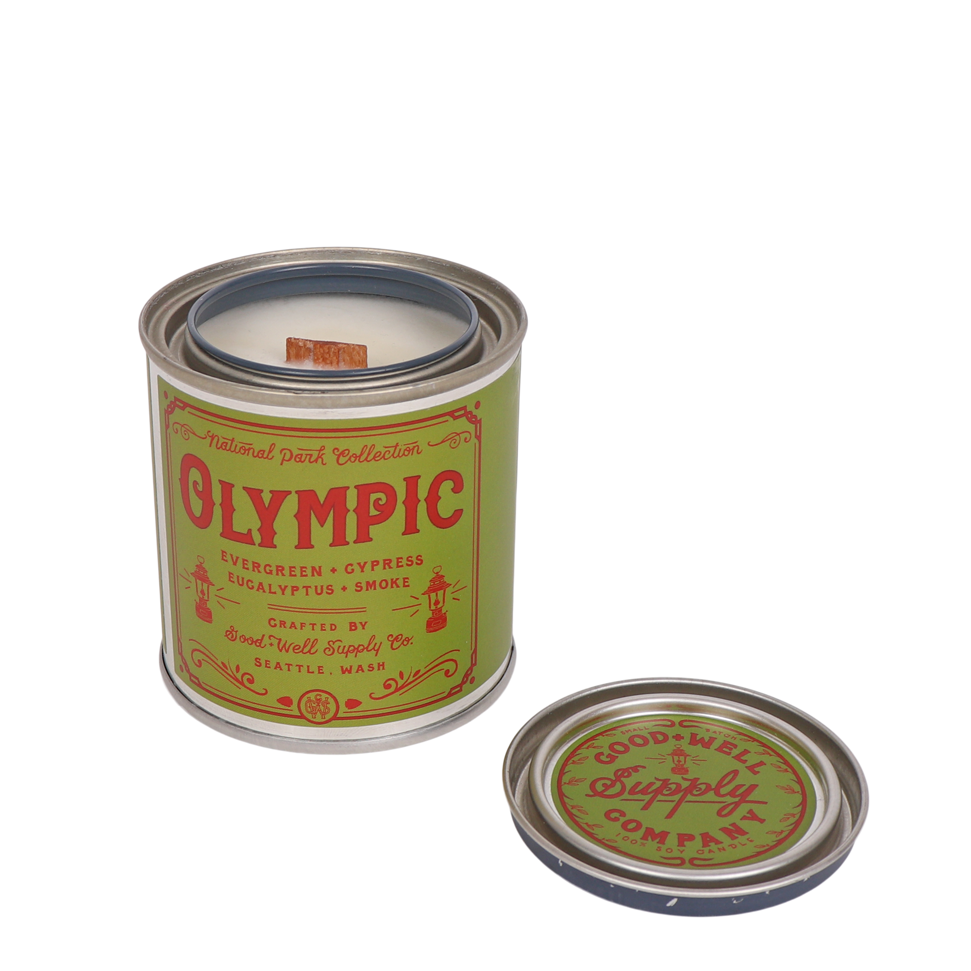 Olympic National Park Candle Tin