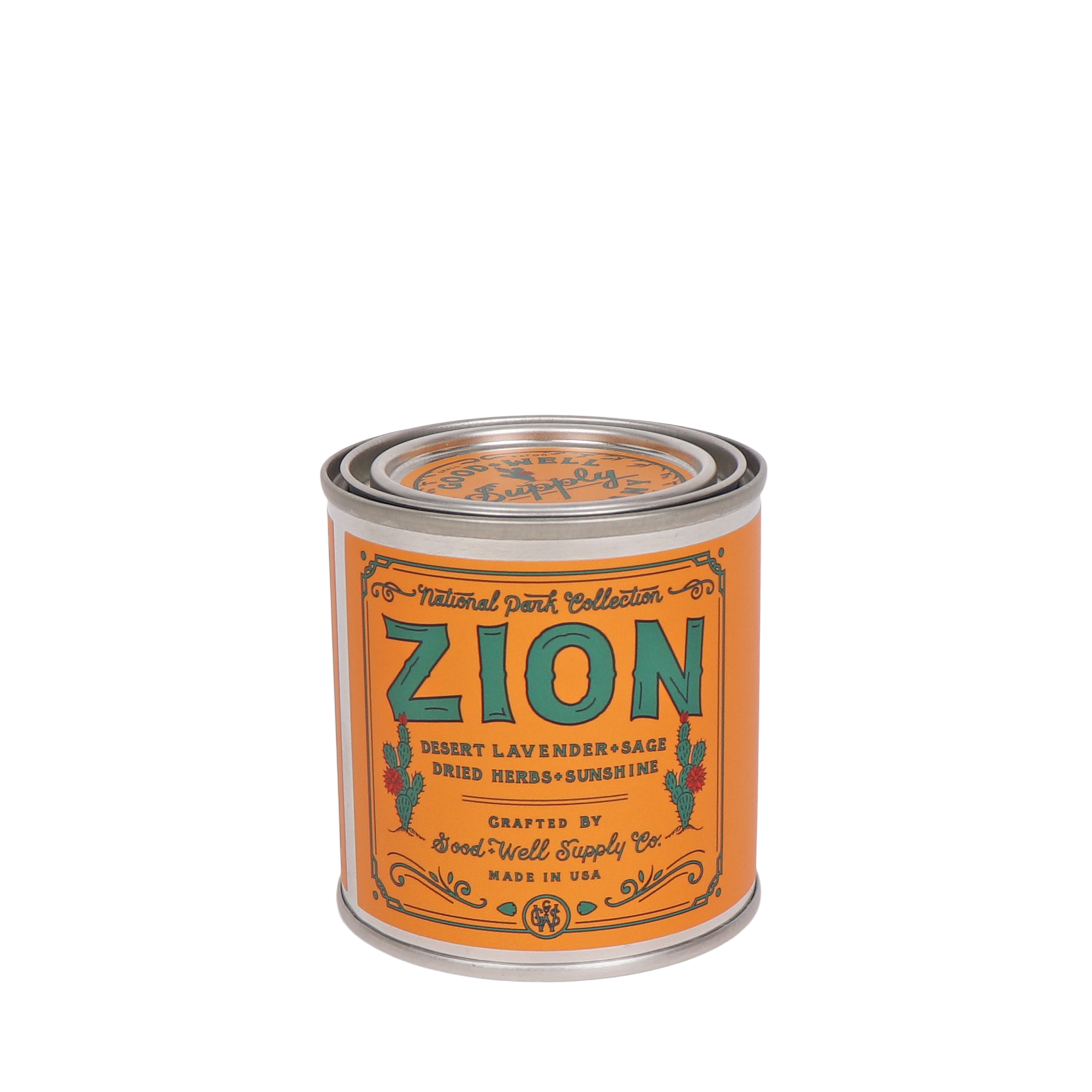 Zion National Park Candle Tin