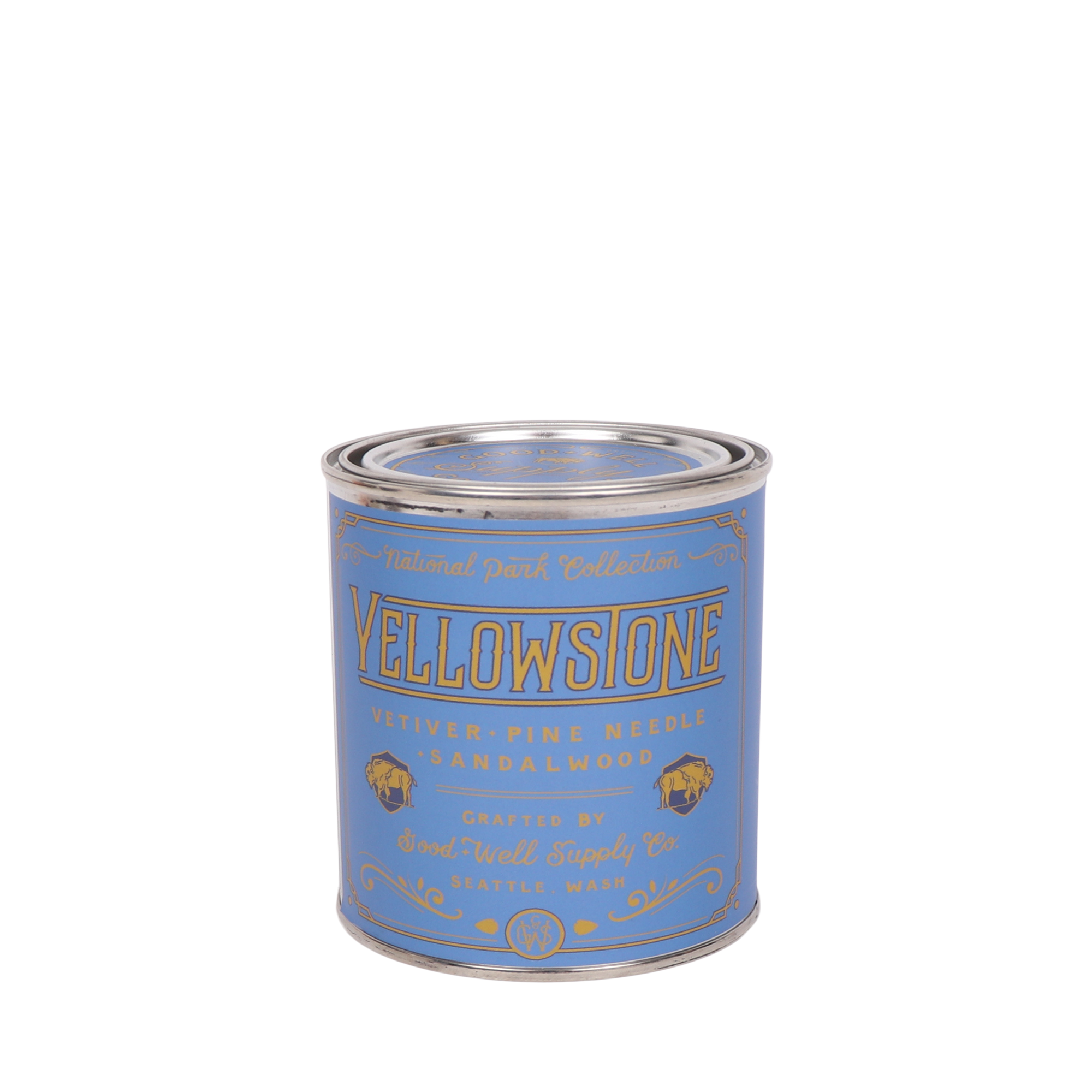 Yellowstone National Park Candle Tin