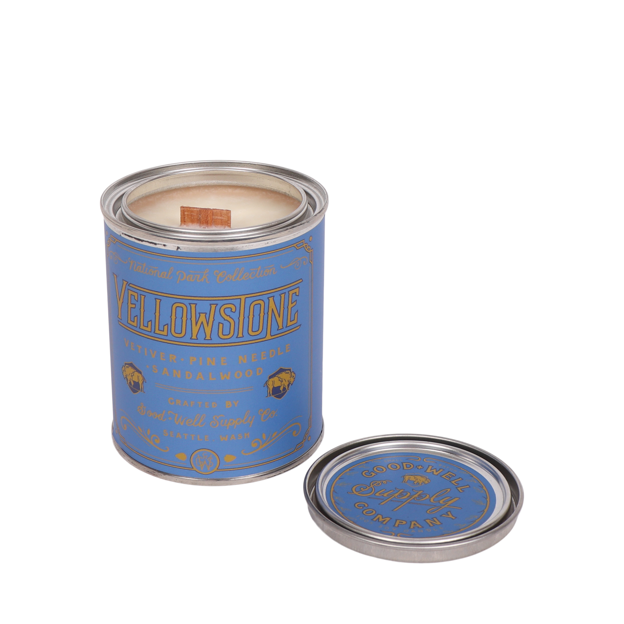 Yellowstone National Park Candle Tin