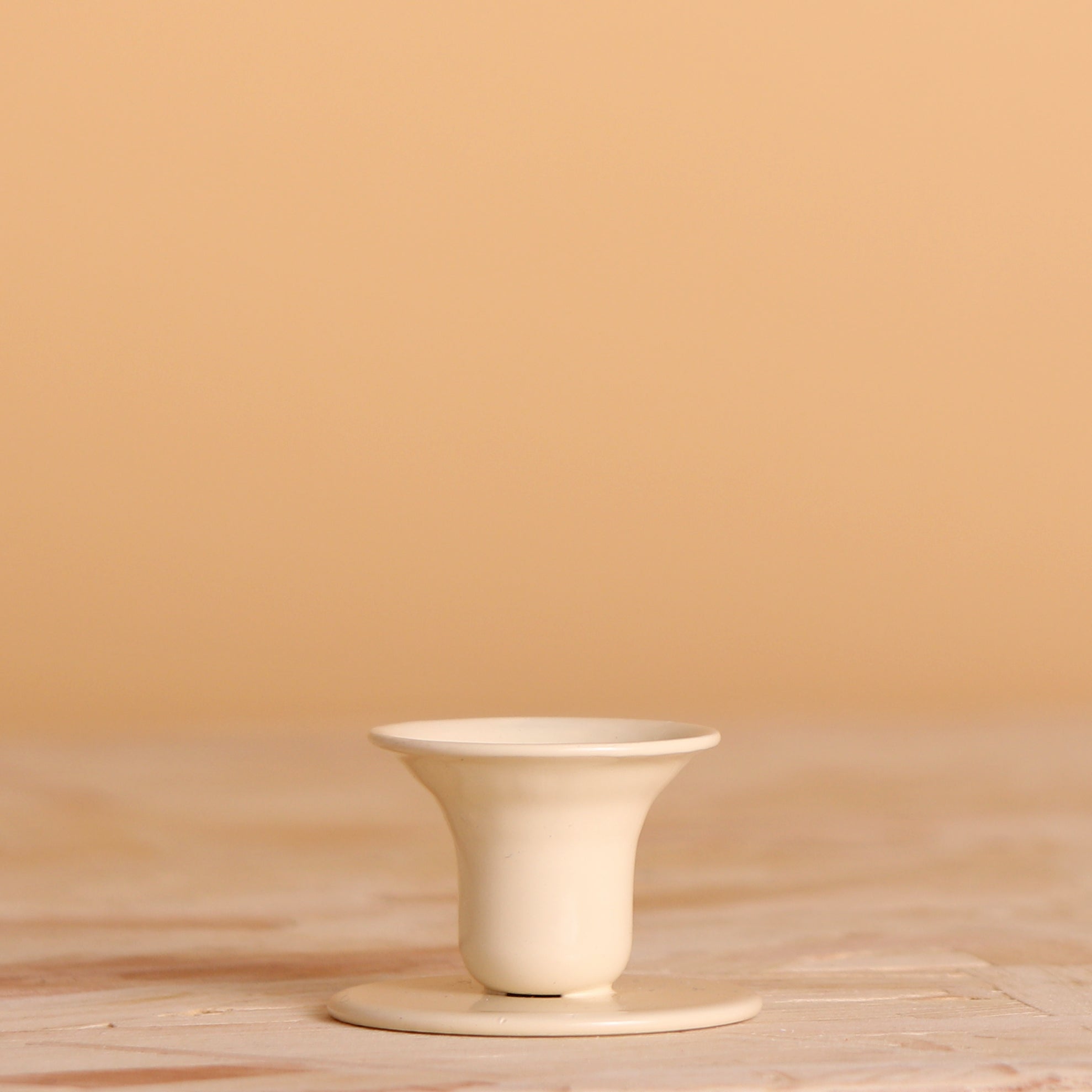 Mini Bell Candle Holder, Ivory