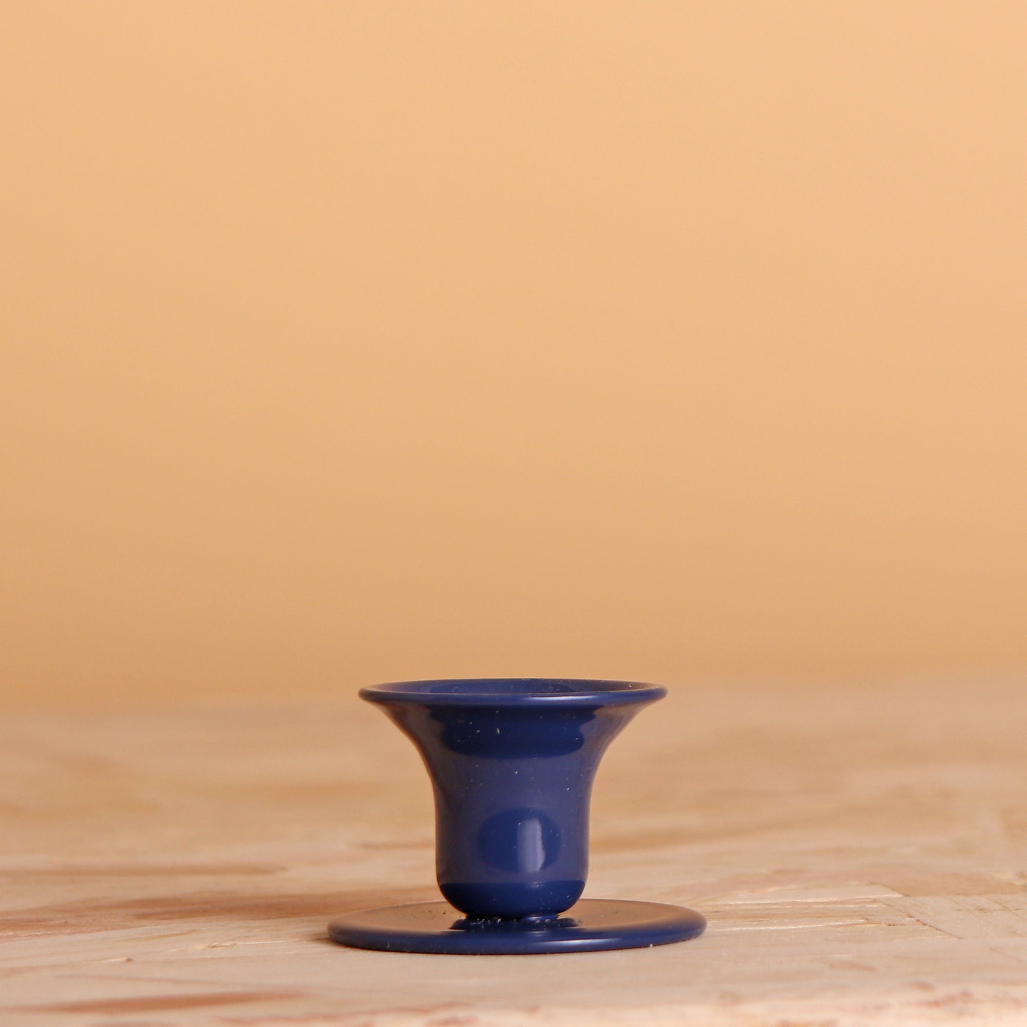 Mini Bell Candle Holder, Navy