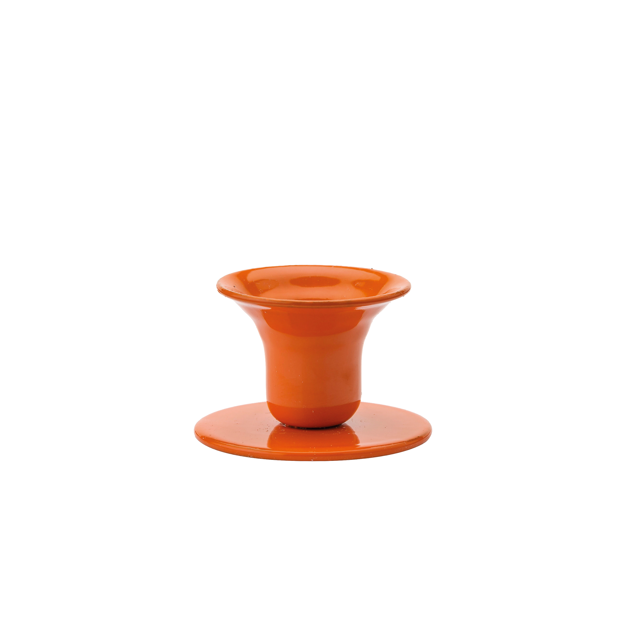 Mini Bell Candle Holder, Orange