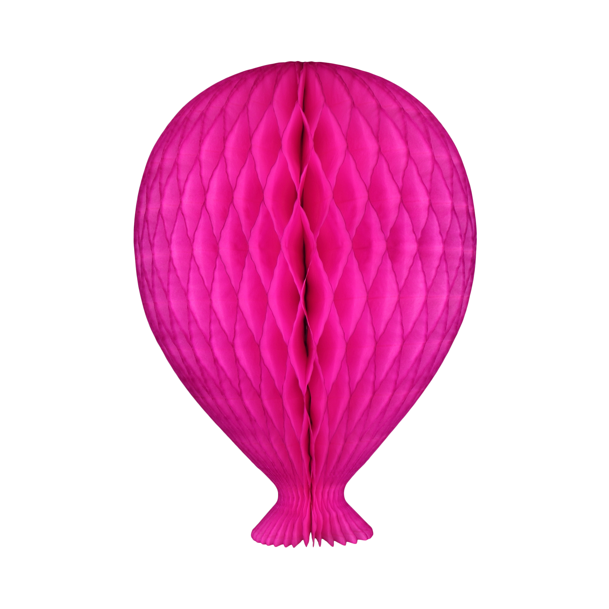 Honeycomb Balloon 30cm, Bright Pink