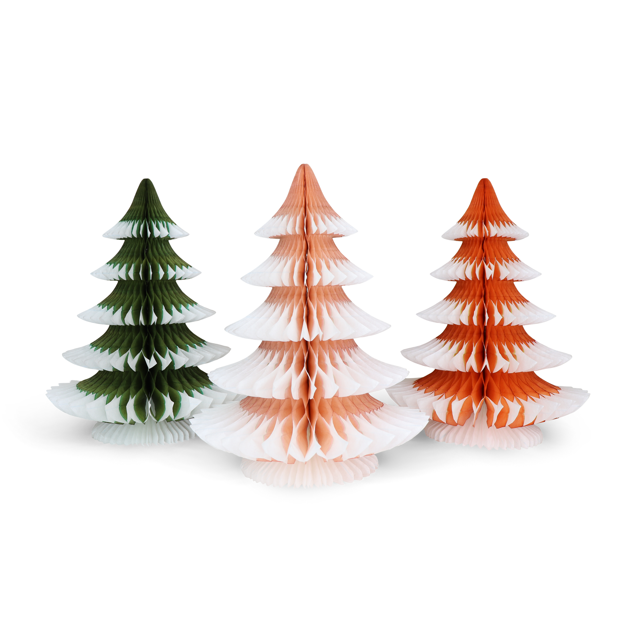 Snow Tip Christmas Tree 25cm, Terracotta