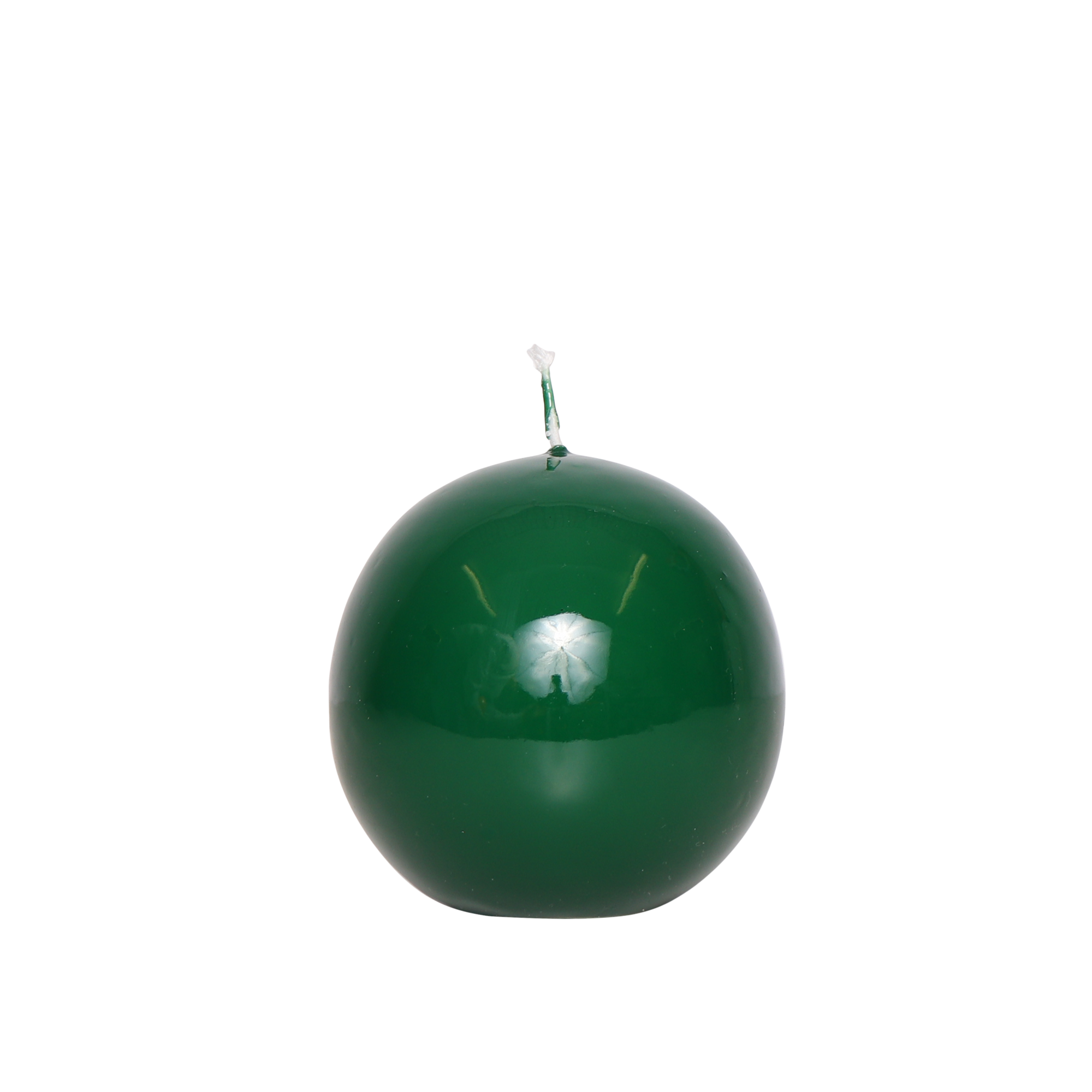 Sphere Candle Green