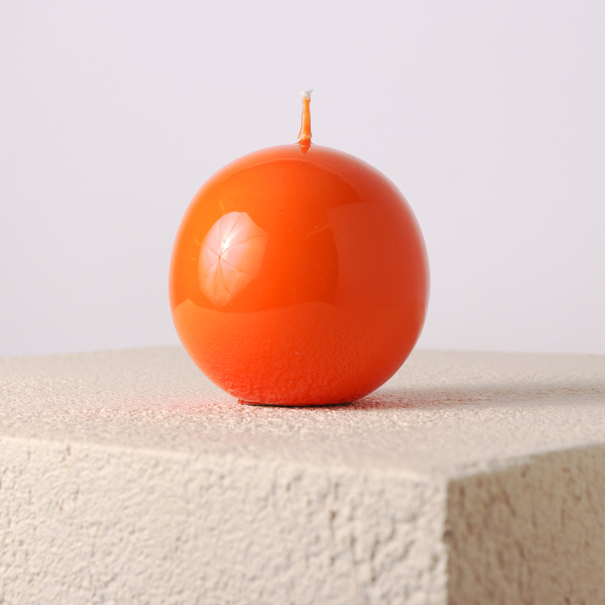 Sphere Candle Orange