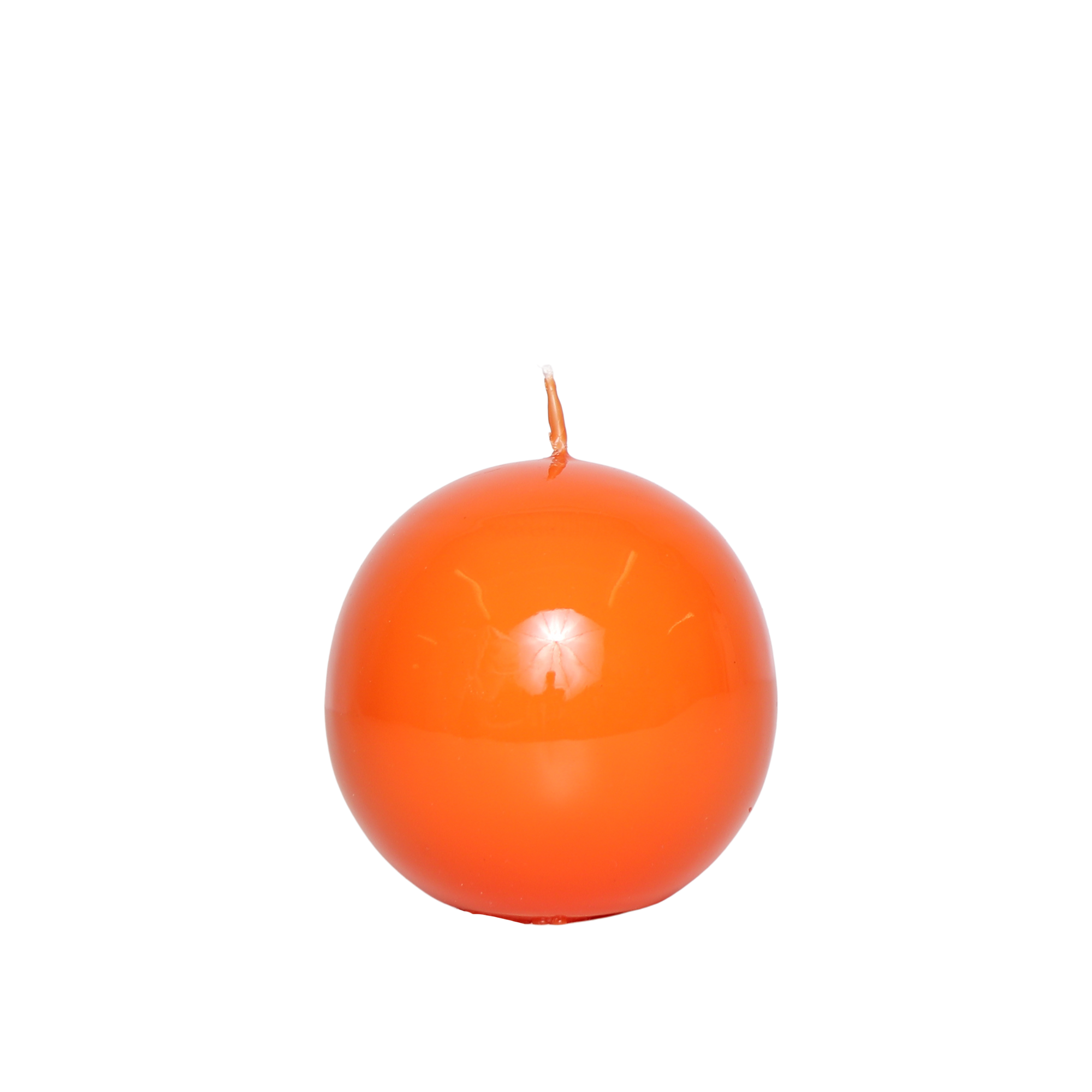 Sphere Candle Orange