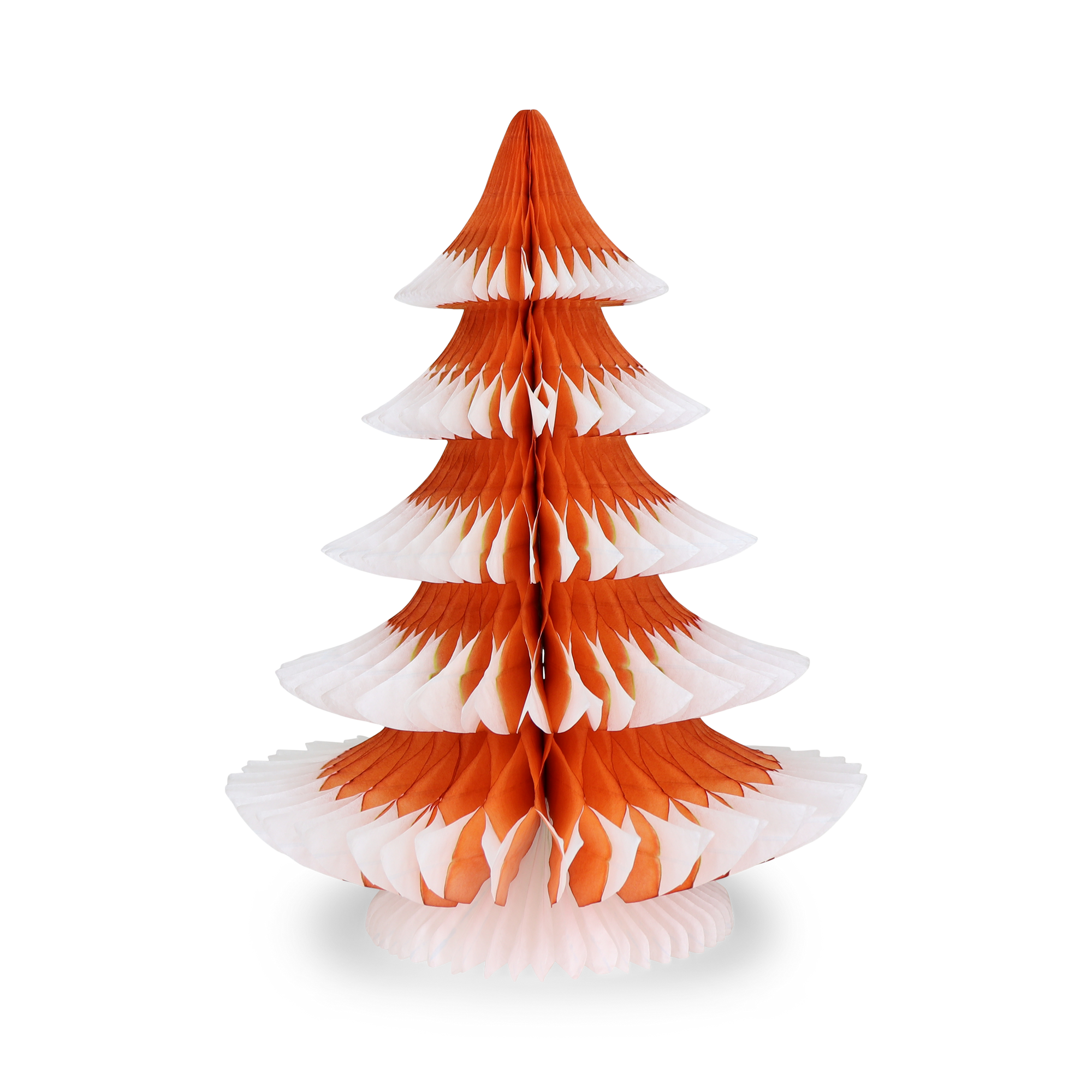 Snow Tip Christmas Tree 25cm, Terracotta