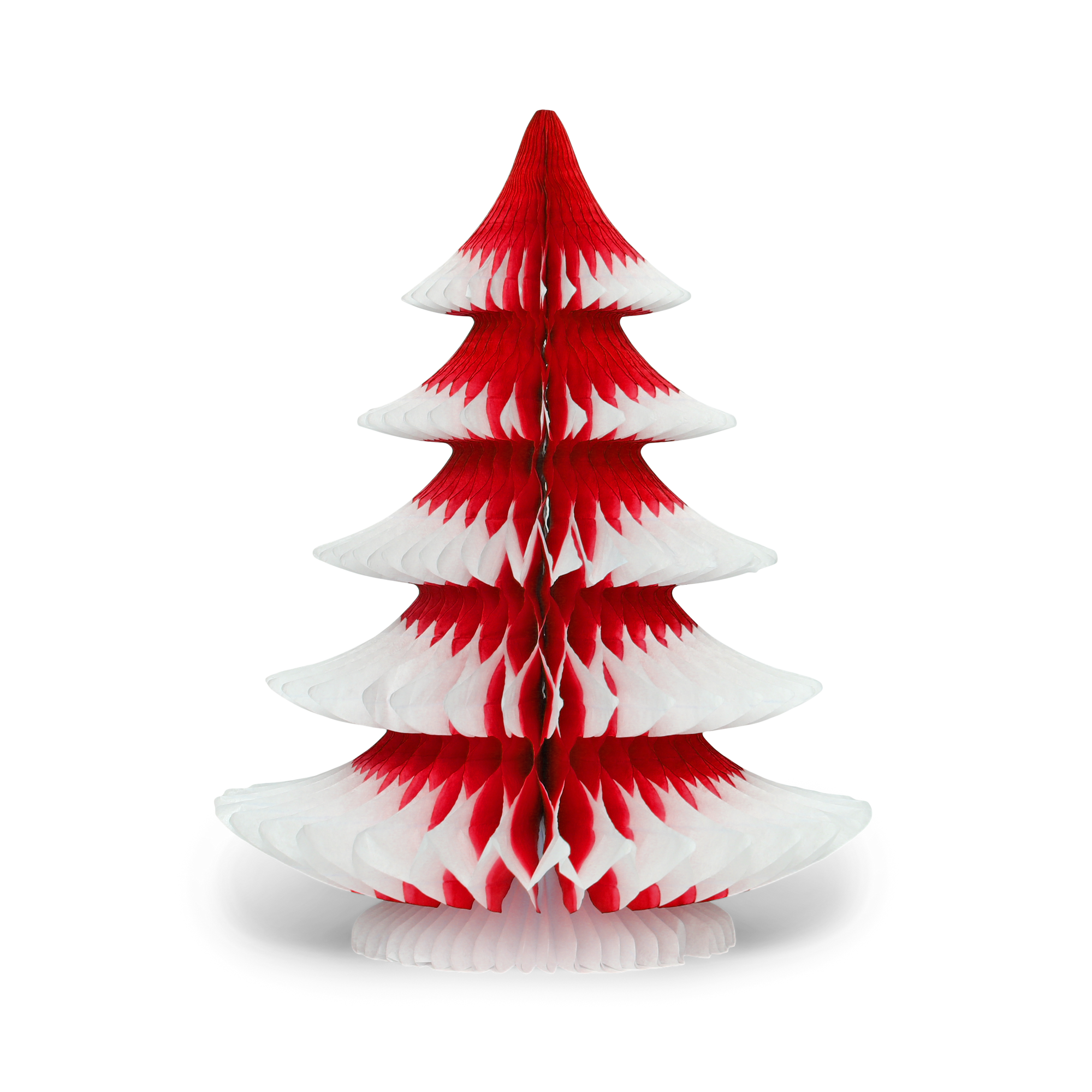 Snow Tip Christmas Tree 25cm, Red