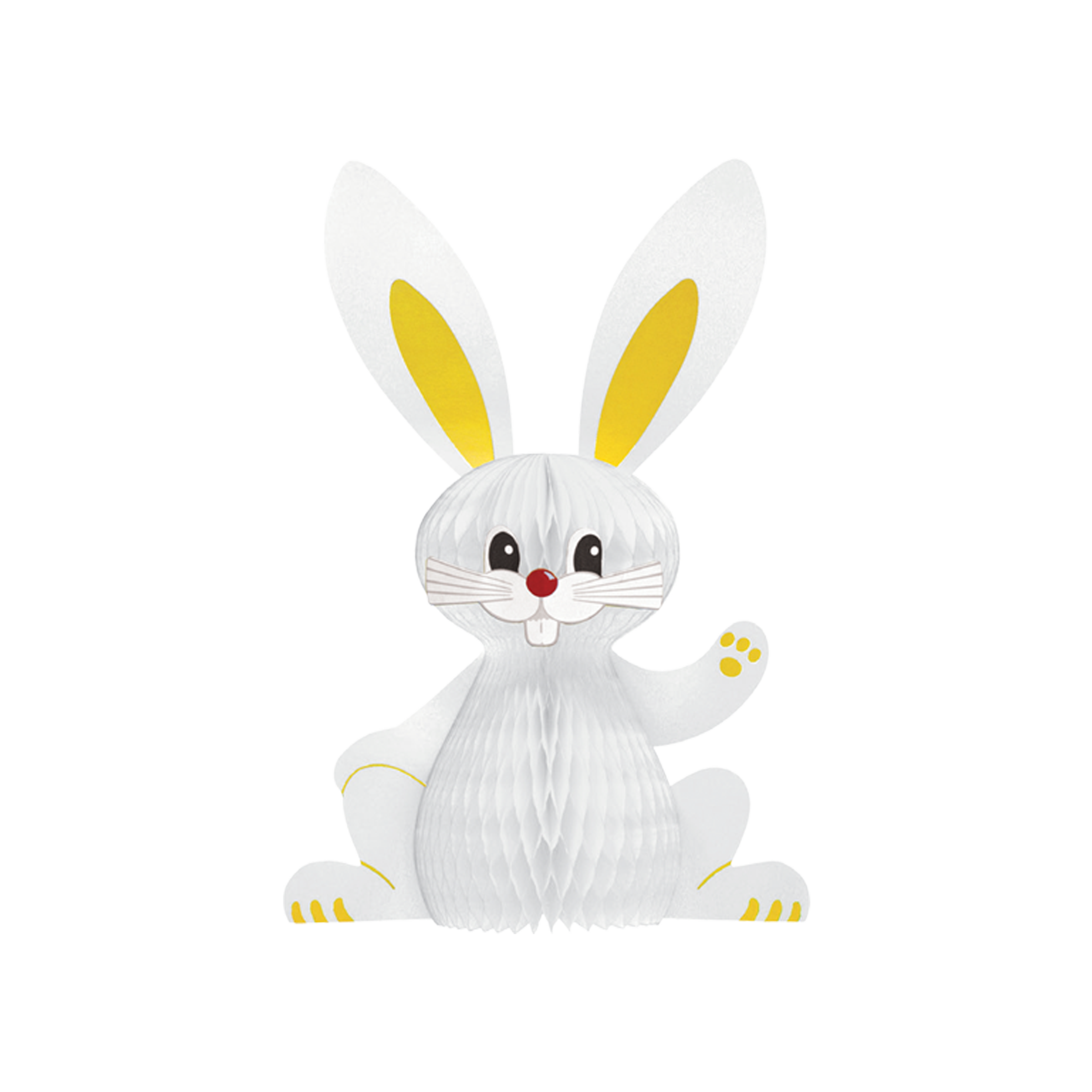 Honeycomb Bunny 40cm White