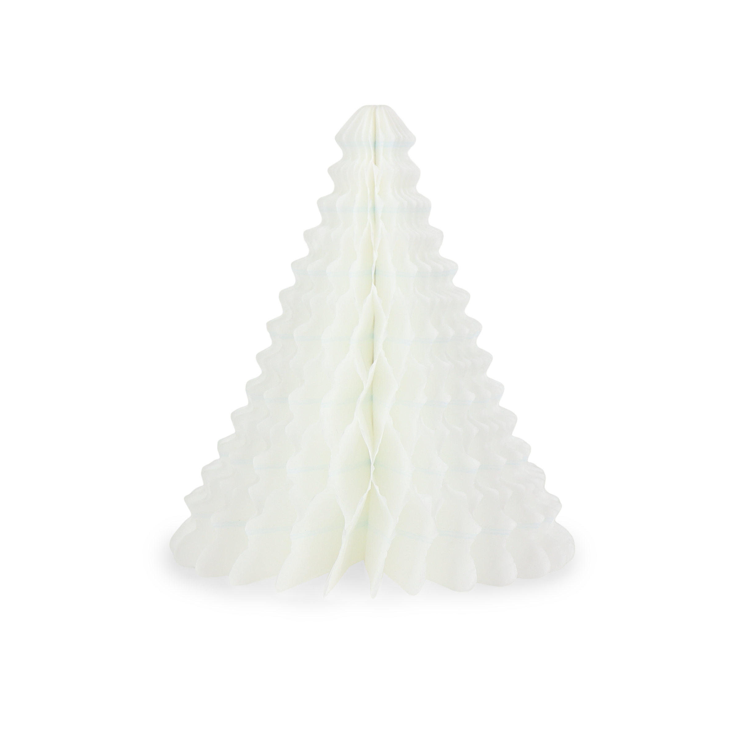 Cone Tree White 20cm