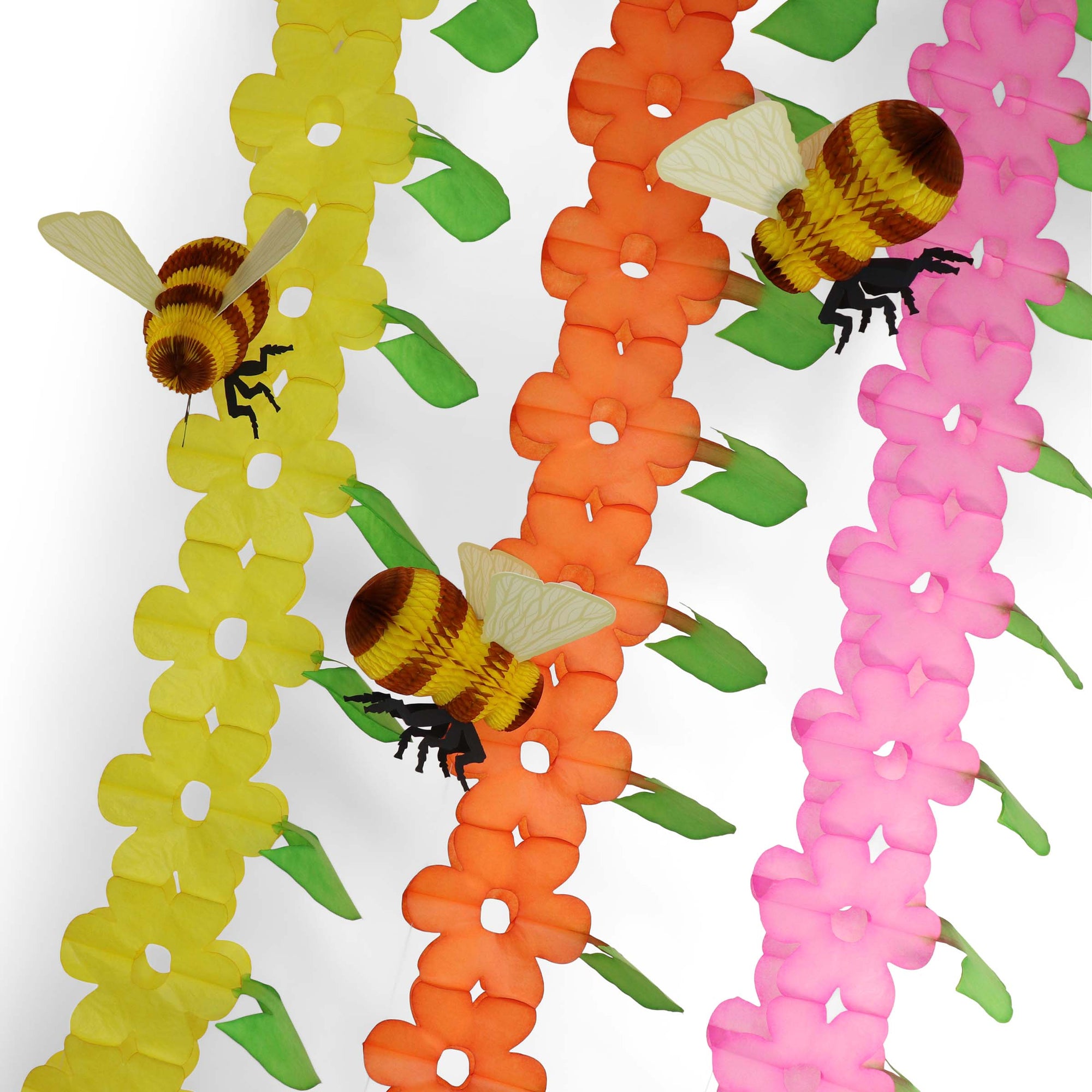 Flower Garland 3m, Bright Yellow