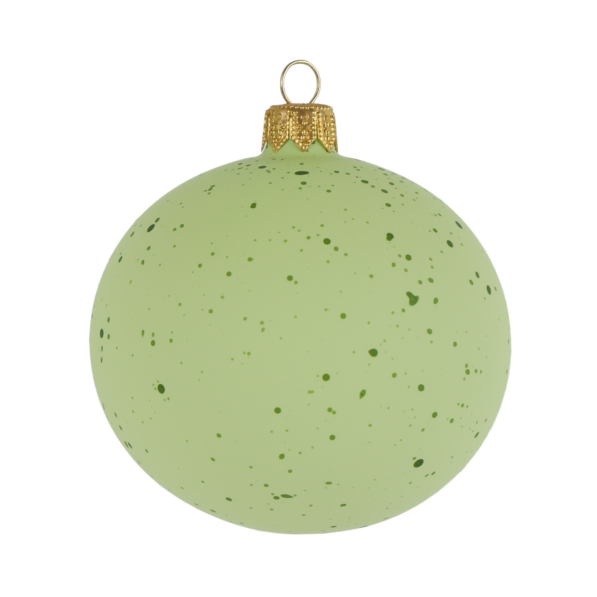 Speck Egg Shell Bauble, 8cm Sage