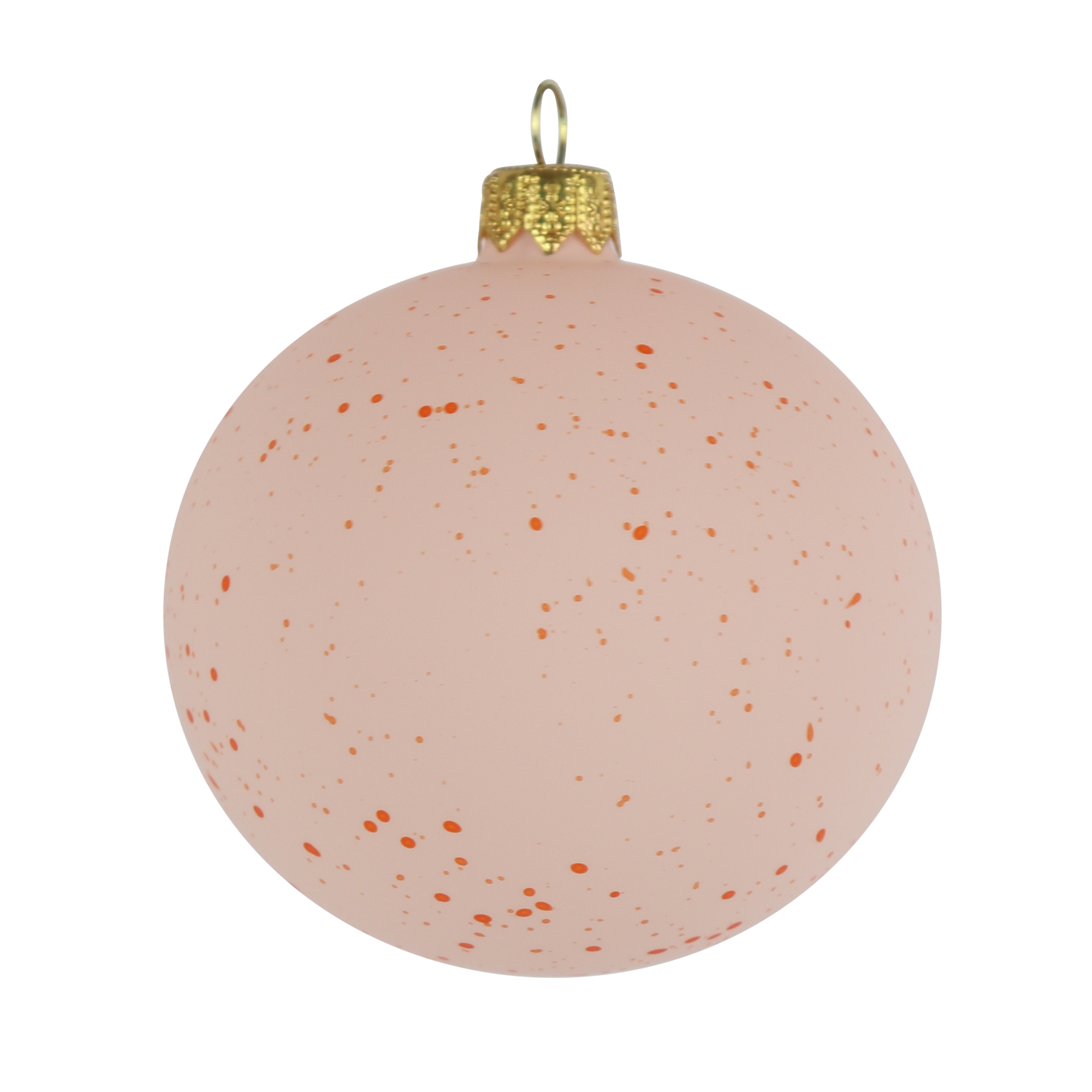 Speck Egg Shell Bauble, 8cm Pink